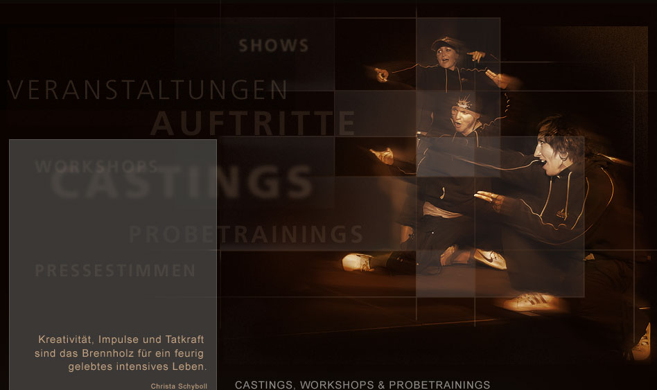 Castings, Dance Workshops und Probetrainings Ravensburg
